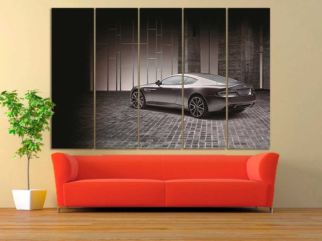 Aston Martin New Home Decor Wall Art, Aston Martin Canvas