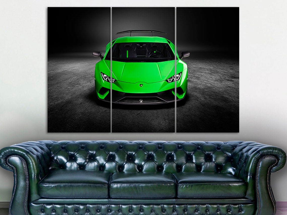 Lamborghini Lambo wall art Lamborghini canvas Lambo wall decor | Etsy