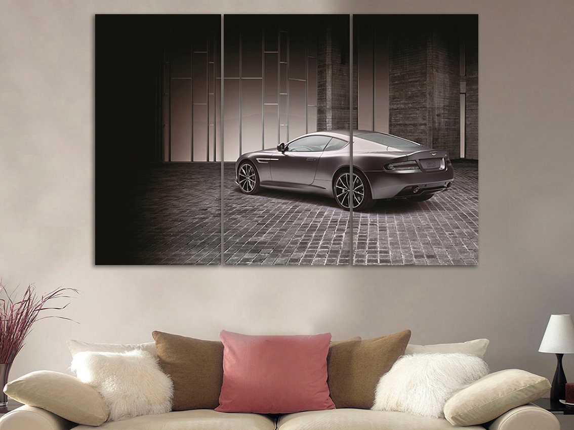 Aston Martin アート インテリア ディスプレイ オブジェ 置物 Aston Martin New Home Decor Wall Art, Aston Martin Canvas