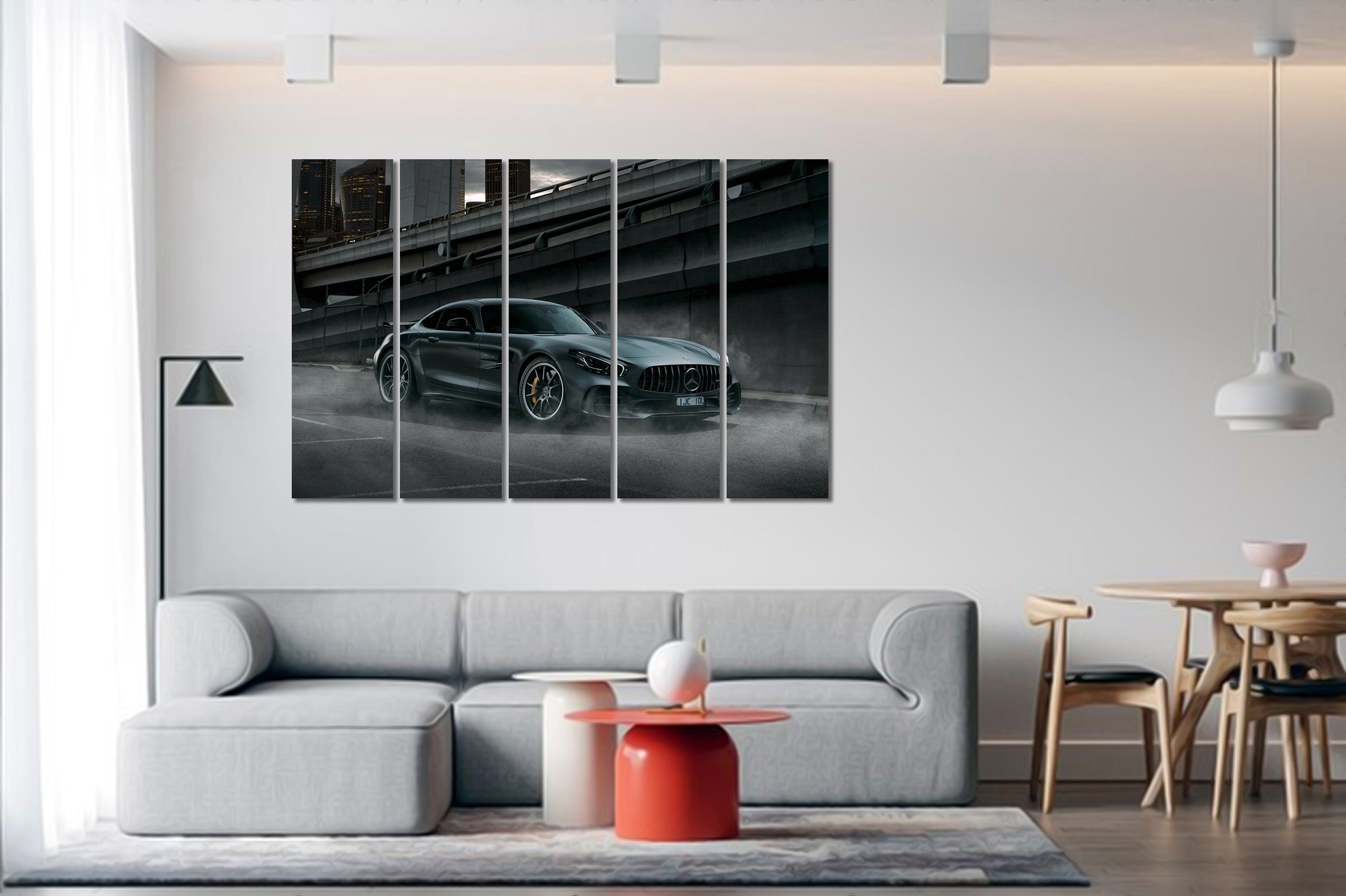Mercedes AMG GTR Mercedes Wall Art Canvas Mercedes Print - Etsy