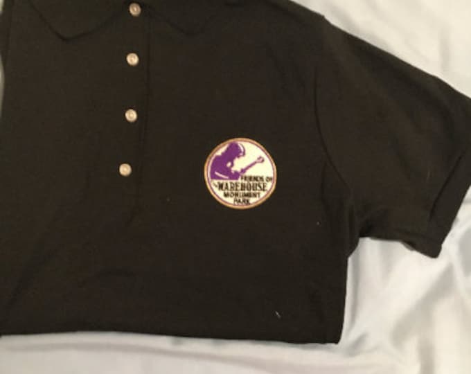 Black Women's Polo Shirt - Warehouse Monument Park