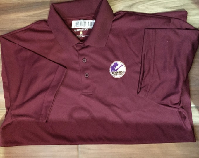 Men's Maroon Unisex Polo Shirt - Warehouse 1970 - 1982   XL - 3XL