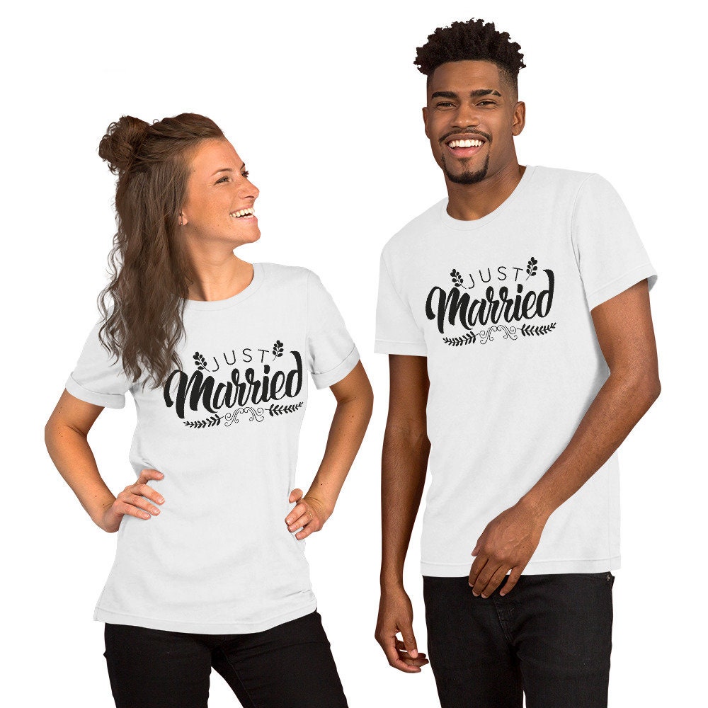 Just Married Shirt His and Hers Shirts 