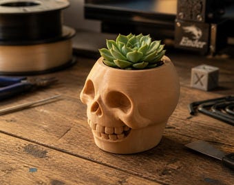 Smile Skull Übertopf
