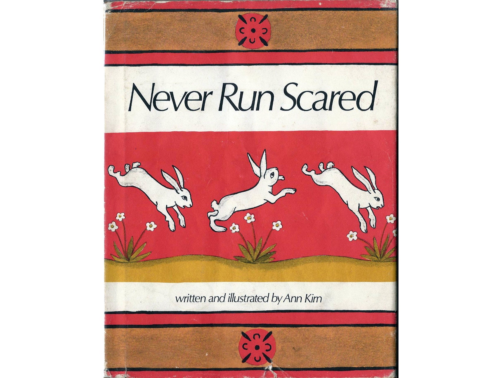 Scared Anne Never Run Scared, Ann Kirn, 1974 First Edition, Illustrated Folk Tale ...
