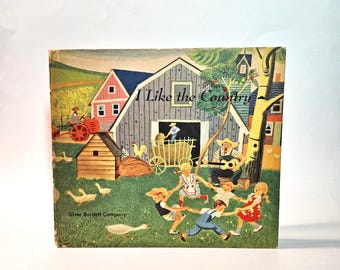 I LIKE the COUNTRY, Music for Living Series, Feodor Rojankovsky, 1956, school books, education