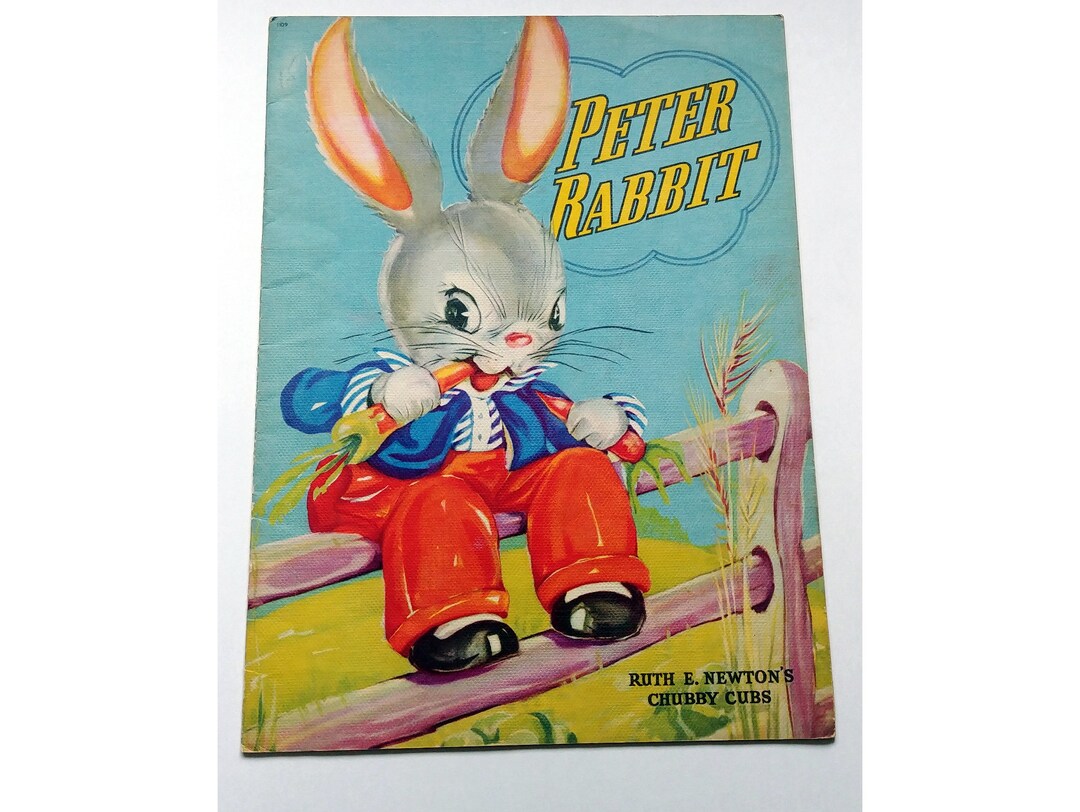 Beatrix Potter Interest, Ruth Newton PETER RABBIT 1948 - Etsy