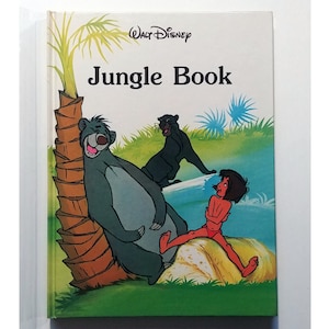 JUNGLE BOOK Disney, Rudyard Kipling, 1986