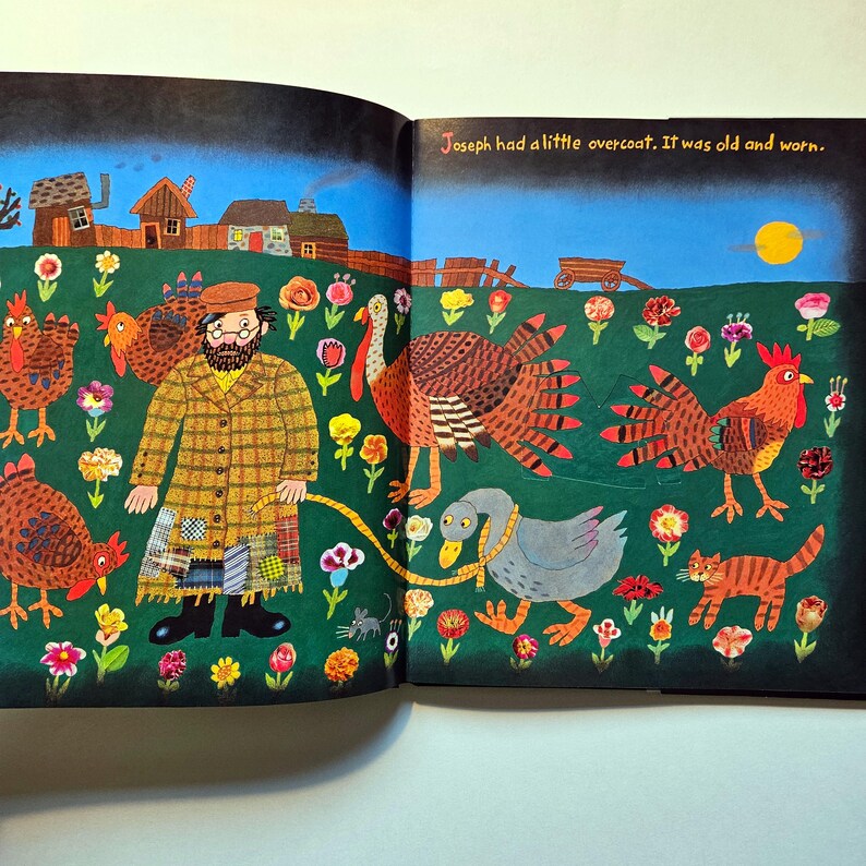 JOSEPH Had a LIITLE OVERCOAT Simms Taback 1st Edition Caldecott Medal ...