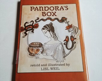 Boîte de Pandore, première édition avec inscription, 1986, Lisl Weil