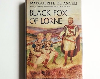 BLACK FOX of LORNE, Newbery Honor, Marguerite de Angeli, Scotland, Scandinavia