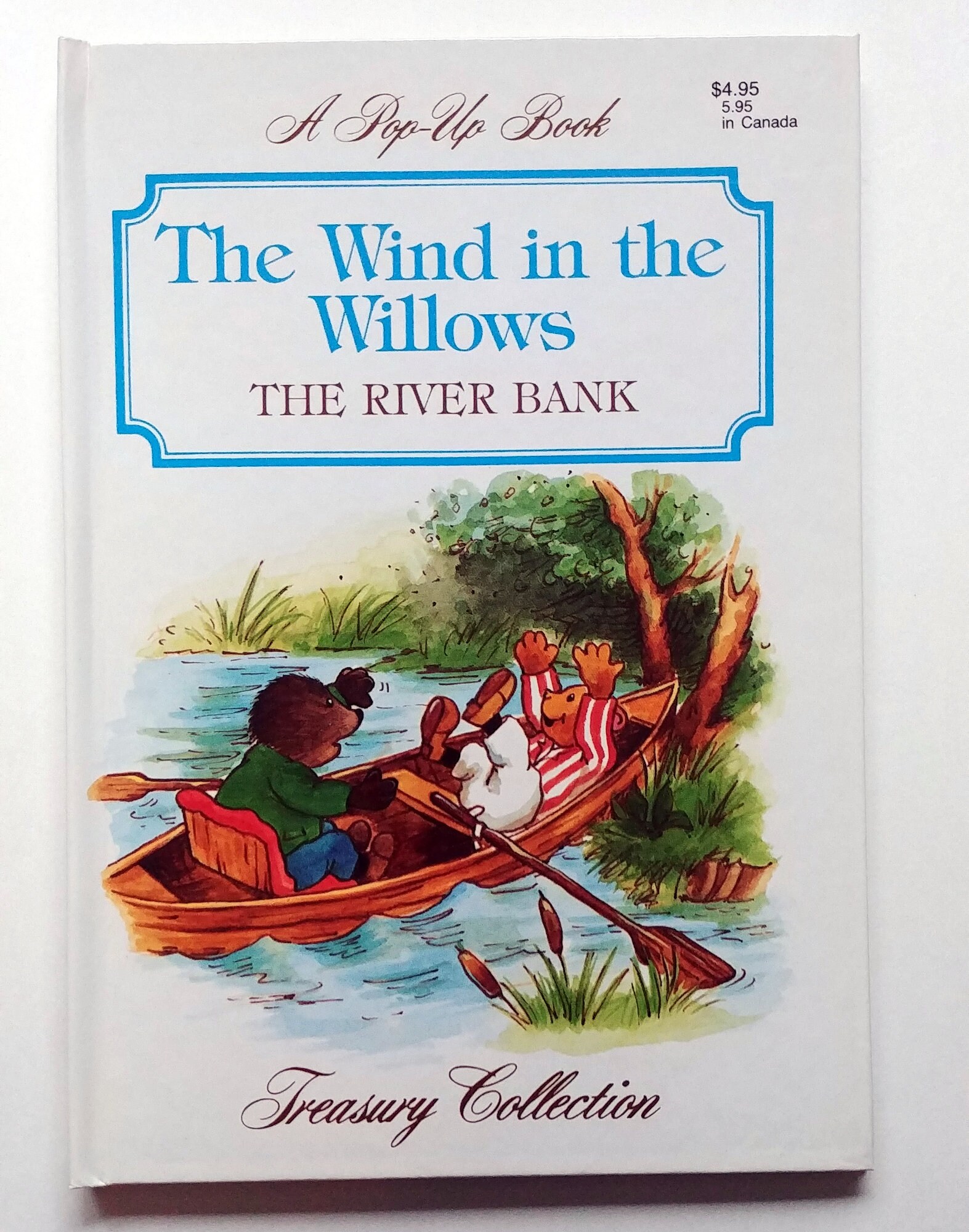 WIND in the WILLOWS the River Bank 1988 Popup Book Etsy