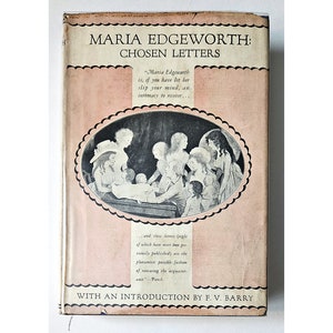MARIA EDGEWORTH: Cartas elegidas 1931 en sobrecubierta