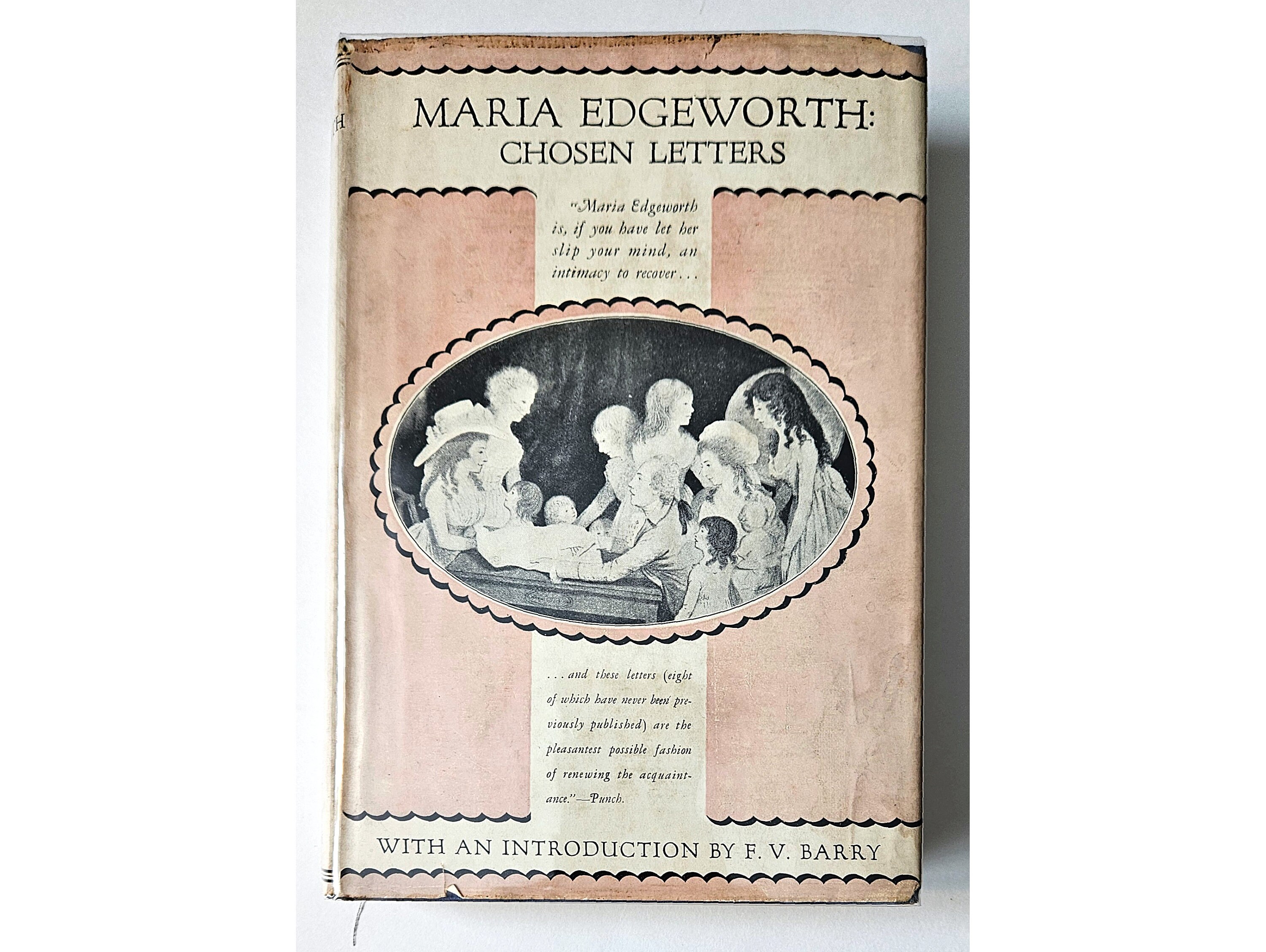 MARIA EDGEWORTH: Chosen LETTERS 1931 in dust jacket