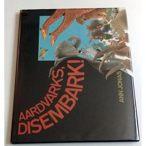 AARDVARKS, DISEMBARK! Noah&#39;s Ark, 1990, Review copy, 1st printing in dust jacket