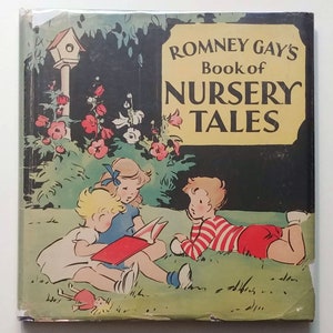 Romney Gay&#39;s Book of NURSERY TALES, 1942, fairy tales, Red Riding Hood