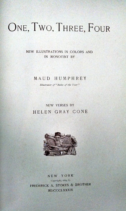 モード・ハンフリー「ワン・ツー・スリー・フォー」1889年、クロモ