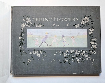 Spring Flowers illustriert von Rie Cramer, erste britische Ausgabe, 1915