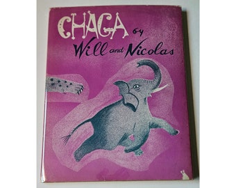 CHAGA von Will & Nicolas 1st Edition 1955 in Schutzumschlag