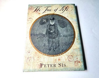 Baum des Lebens von Peter Sis, eine erste Ausgabe Biographie von Charles Charles Aquarell für Kinder
