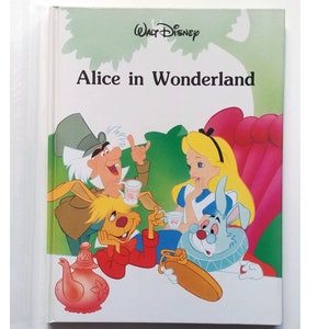 ALICE IN WONDERLAND Disney, Lewis Carroll, 1986