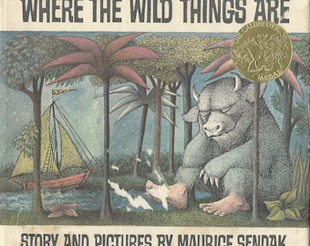 Where the Wild Things Are ,by Maurice Sendak, vintage childrens