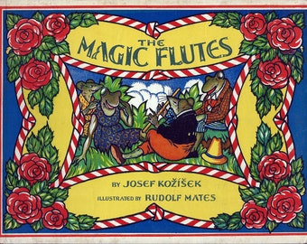 ルドルフ・マテスによるイラストの「魔笛」、チェコの児童書、アメリカ