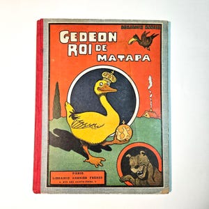 GEDEON, ROI de MATAPA, Benjamin Rabier, 1932, francuski rysownik