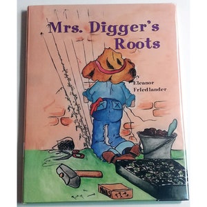 MRS DIGGER&#39;S ROOTS inscribed by author, 1st Edition in dust jacket