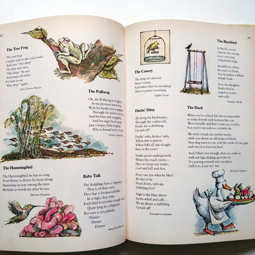 BOOK of POETRY, Random House... Jack Prelutsky, Arnold Lobel, 1983 ...