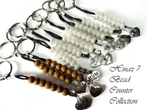 Chapelet (Tasbih) De 7 Perles Pour Comptage Tawaf - Hajj, Umra, Prière