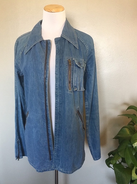 Vintage 1970’s faded glory denim jacket - image 6