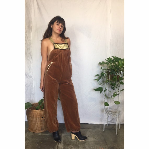 1970’s vintage JAG velvet jumpsuit