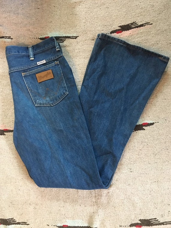 Vintage 1970’s bell bottom Wrangler jeans