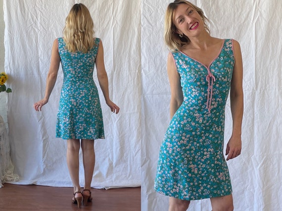 Vintage 1960’s sweet floral dress - image 1