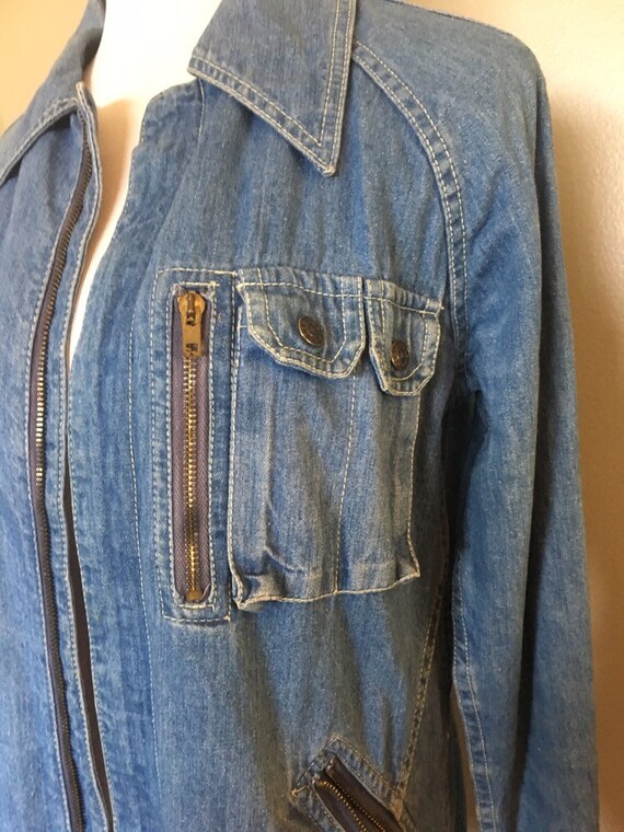 Vintage 1970’s faded glory denim jacket - image 7