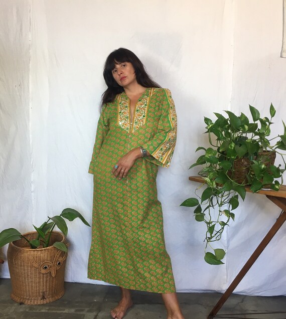 1960’s Ramona Rull cotton kaftan