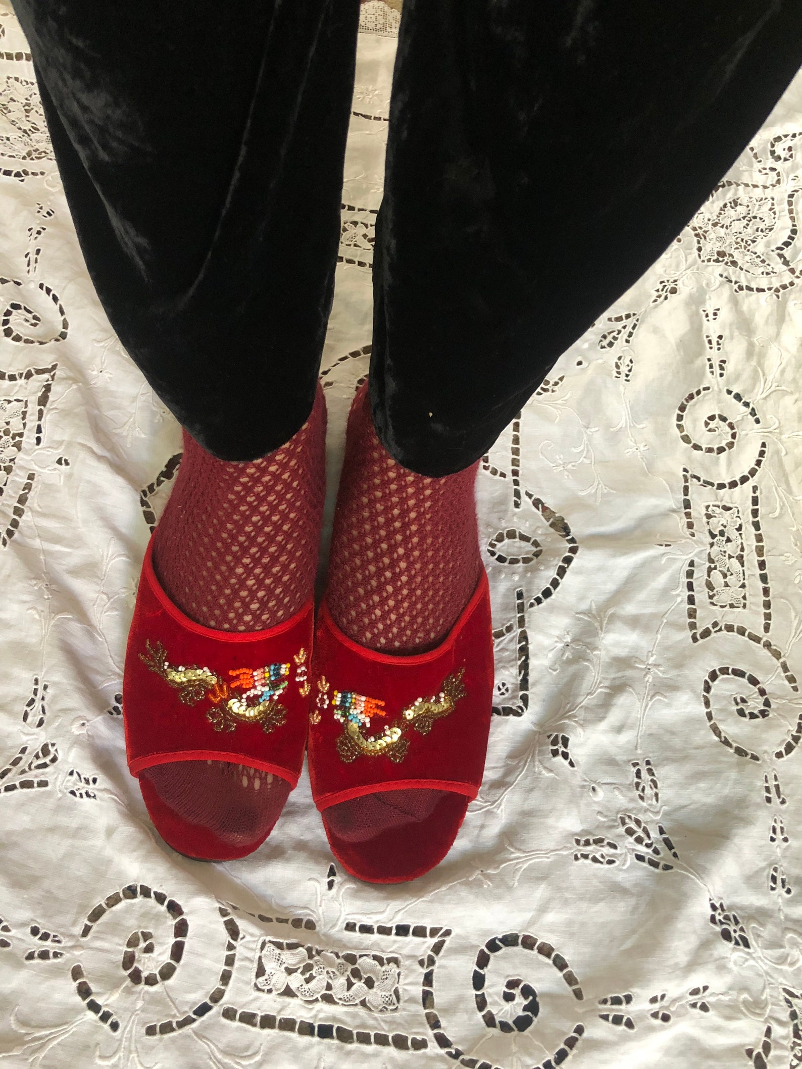 asian slip on sandals