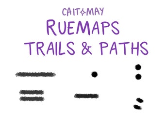 RueMaps: Trails & Paths Brush Pack
