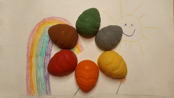 Easter Egg Crayons, Set of 6 