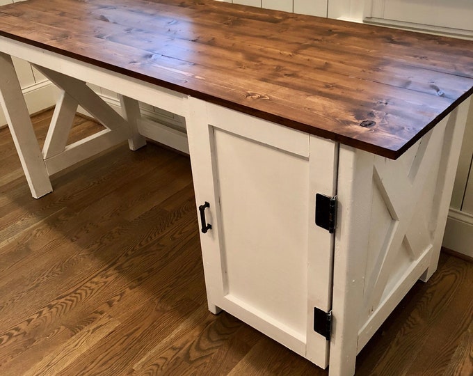 Farmhouse Desk Etsy