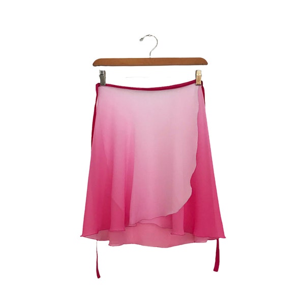 Fairies: ombre ballet wrap skirt made-to-order in many shades
