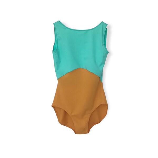 Custom Inked Boatneck Tank Leotard with High Back - Hologram