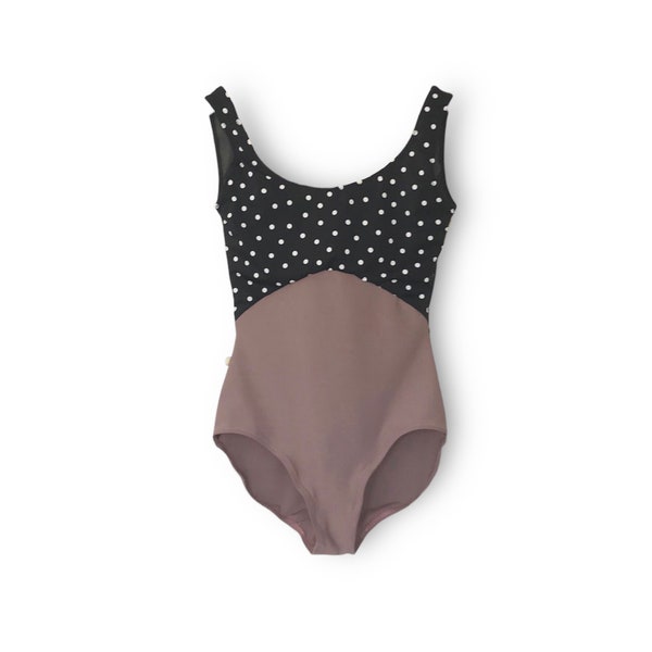 Ladies Mesh Panel Back Leotard main image 1