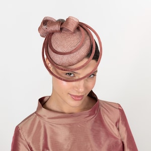 Cappello a scatola di pillole unico, copricapo per occasioni speciali, per invitati a matrimoni, gare, cocktail