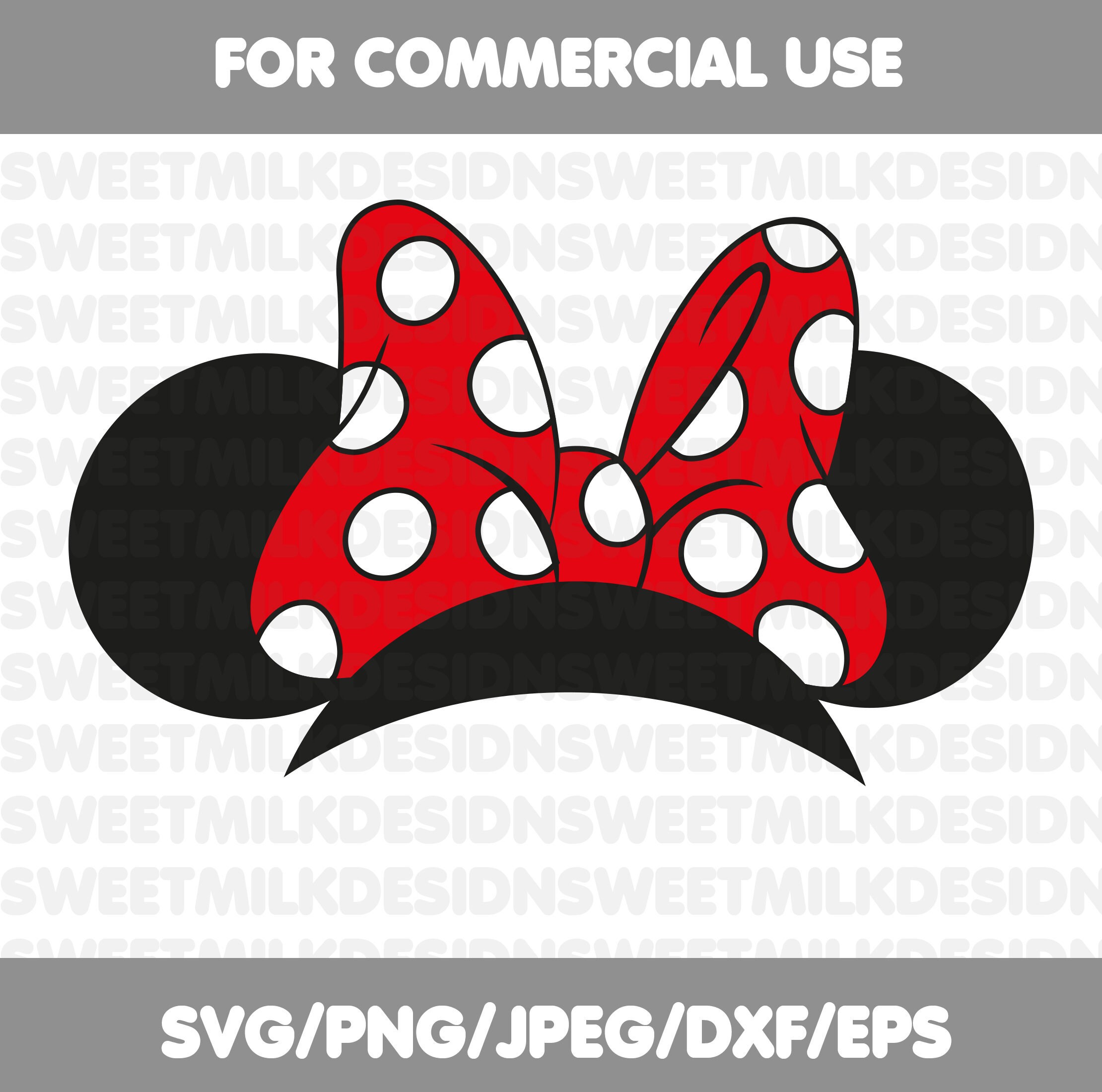Download Minnie Mouse SVG LAYERED Minnie mouse svg and PNG instant ...
