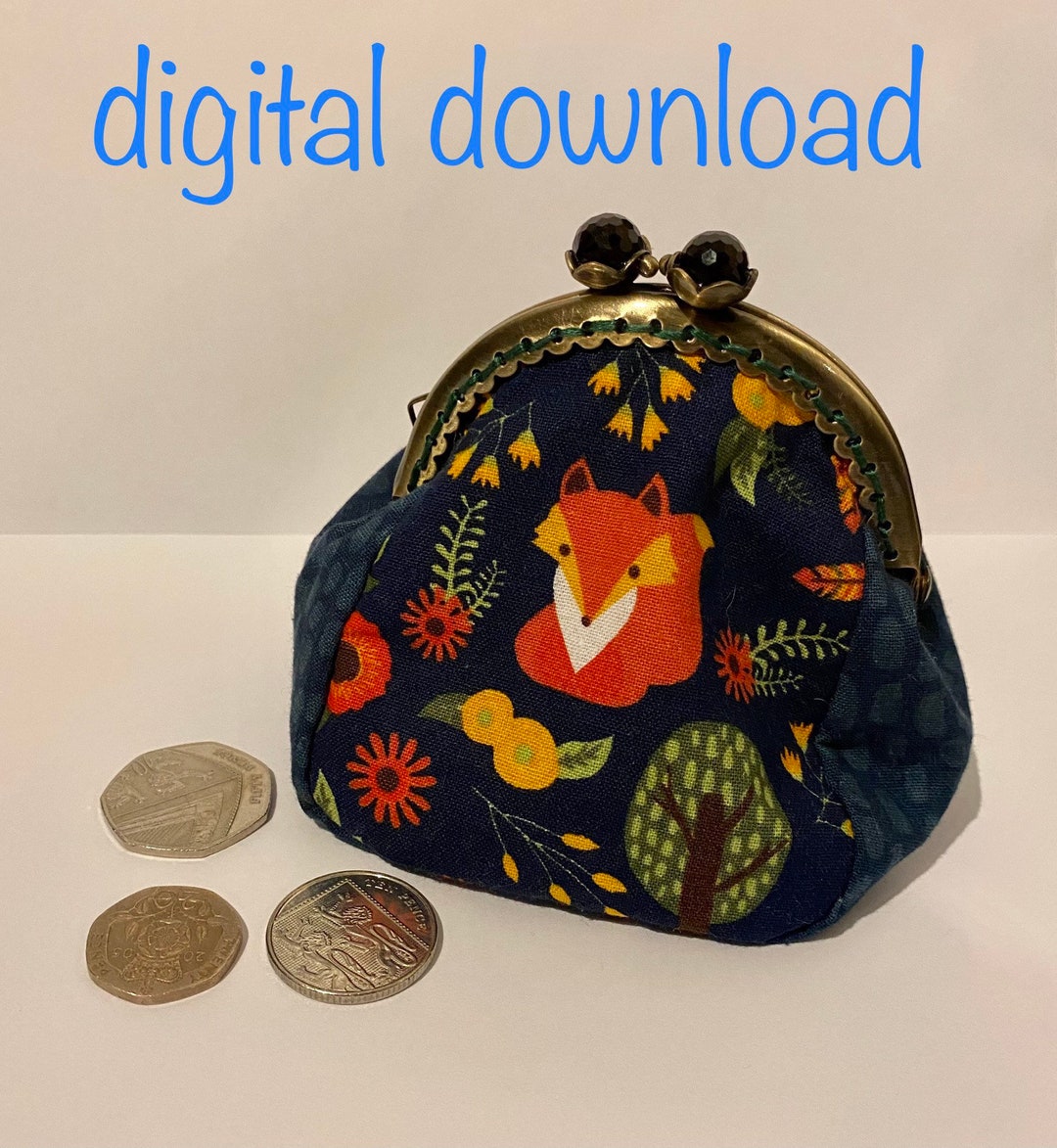 Coin Purse Sewing Tutorial Digital Download Etsy