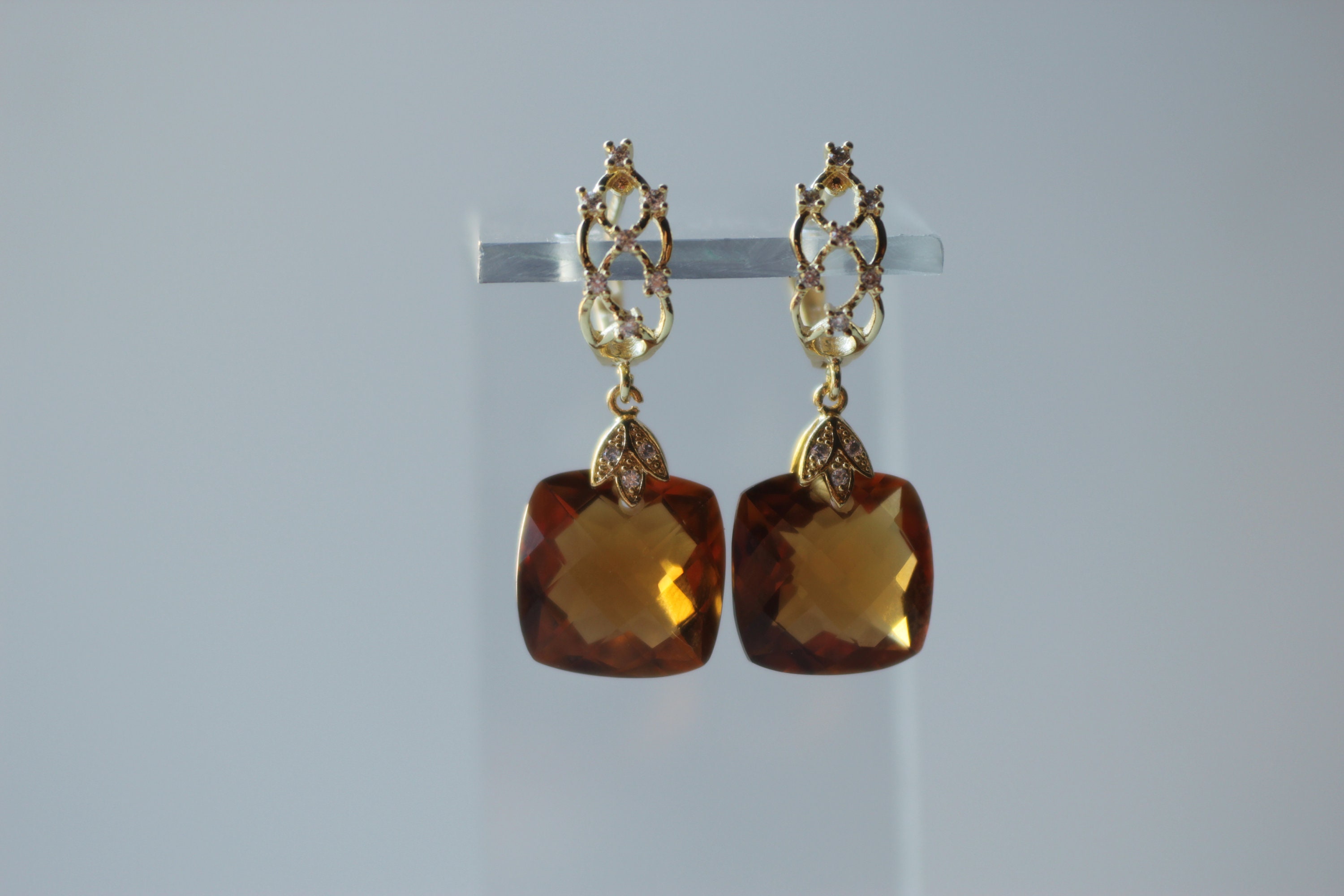 Women's jewelry earrings gold ornament elite accessories | Etsy