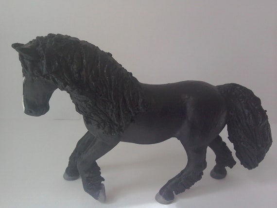 schleich black horse