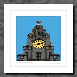 The Liver Building, Liverpool - Colour digital print